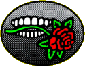 teeth and rose